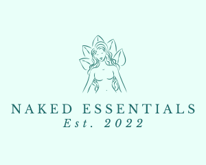 Relaxing Woman Spa logo design