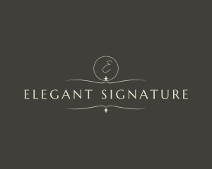 Elegant Premium Event logo design