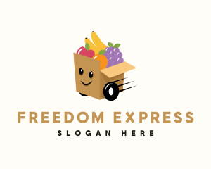 Fruit Cart Express logo design