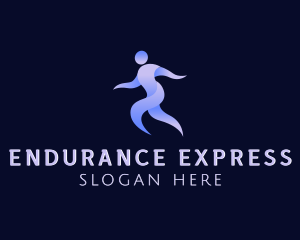 Runner Sprint Athlete logo design