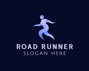 Runner Sprint Athlete logo design