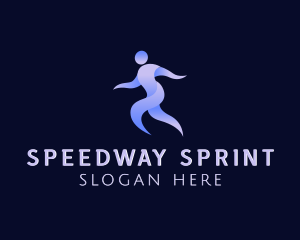 Runner Sprint Athlete logo design