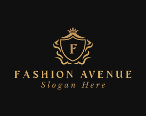 Fashion Royal Shield  logo design