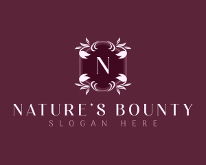 Decorative Nature Floral logo design