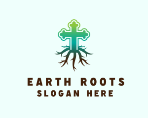 Root Cross Church logo design