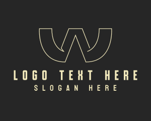 Premium Designer Letter W logo