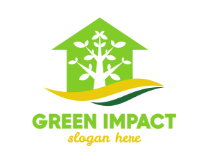 Green House Tree logo