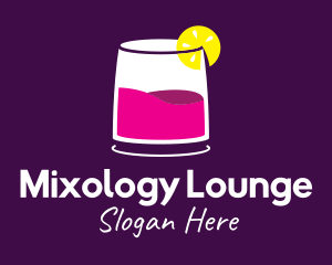 Wine Cocktail Drink logo