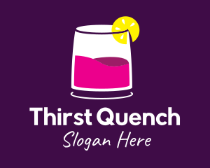 Wine Cocktail Drink logo