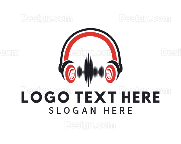 Music Headphone Streaming Logo