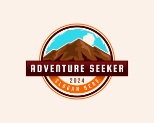 Adventure Mountain Trekking logo design