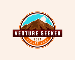 Adventure Mountain Trekking logo design