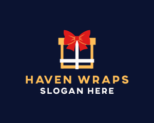 Ribbon Gift Present logo