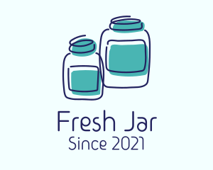 Jar Storage Container  logo design