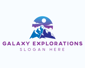 Mountain Peak Adventure logo design