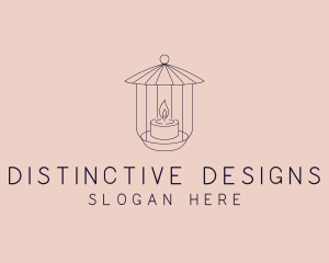 Interior Design Candle logo design