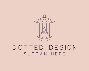 Interior Design Candle logo design