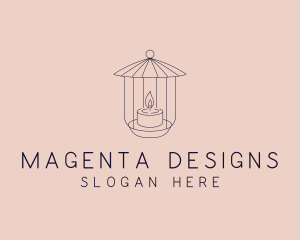 Interior Design Candle logo design