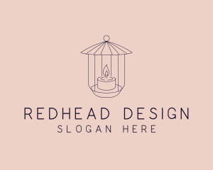 Interior Design Candle logo design