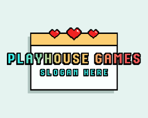 Cute Pixel Gaming logo design