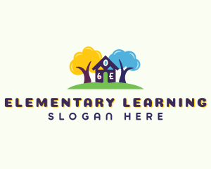 Preschool Learning Daycare logo design