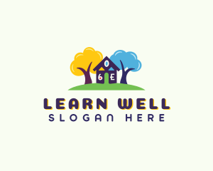 Preschool Learning Daycare logo design