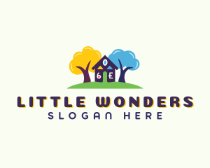 Preschool Learning Daycare logo design