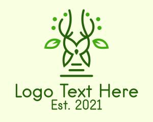 Green Forest Owl  logo