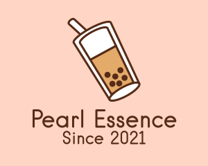 Pearl Milk Tea Drink logo