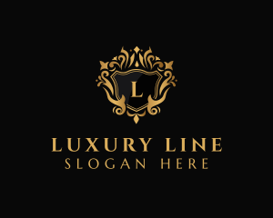 Luxury Royalty Crest logo design