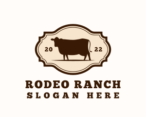 Cow Ranch Steakhouse logo design