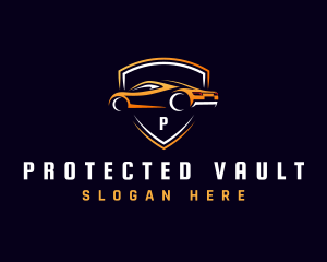 Car Security Protection logo design