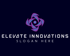 Cyber Technology Innovation logo design