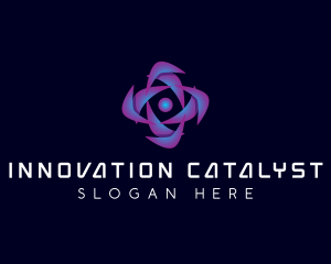 Cyber Technology Innovation logo design