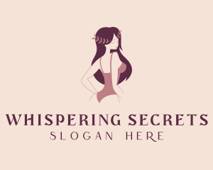 Woman Bikini Model logo design