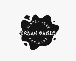 Urban Paint Graffiti logo design