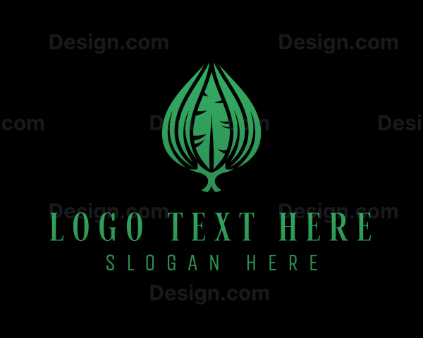 Botanical Leaf Organic Logo