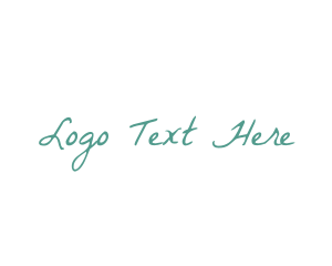 Chic Fancy Handwriting Logo