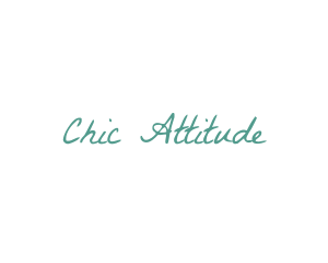 Chic Fancy Handwriting logo design