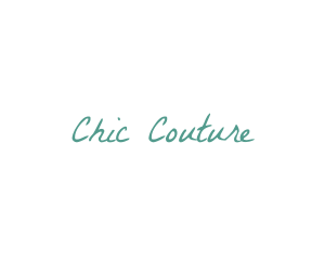 Chic Fancy Handwriting logo design