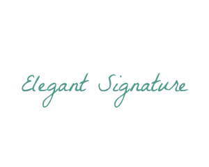 Chic Fancy Handwriting logo design