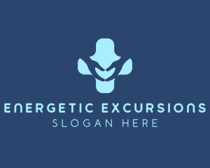 Wellness Medical Doctor Cross logo design