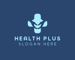 Wellness Medical Doctor Cross logo design