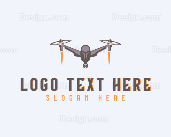 Rocket Delivery Drone Logo