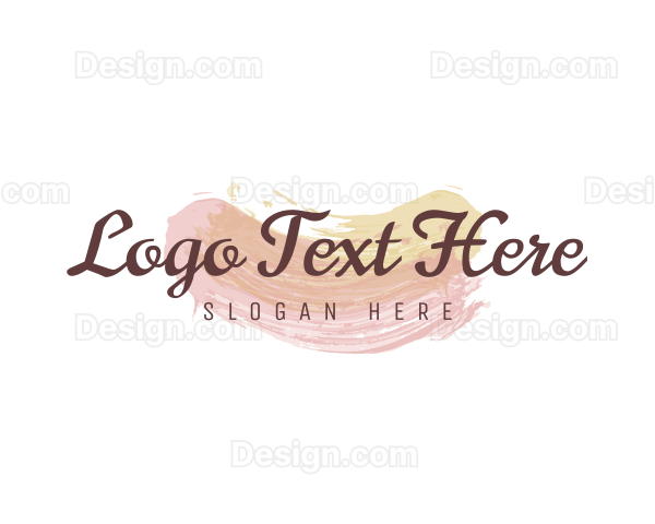 Artistic Paint Style Logo