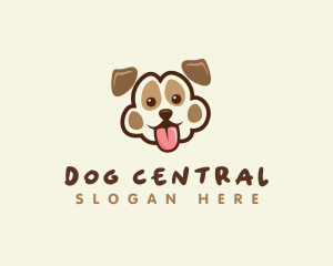 Dog Paw Pet logo design