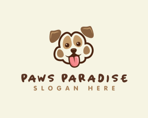 Dog Paw Pet logo design