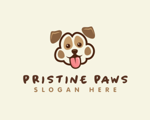 Dog Paw Pet logo design