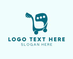 Shopping Cart Message  Logo