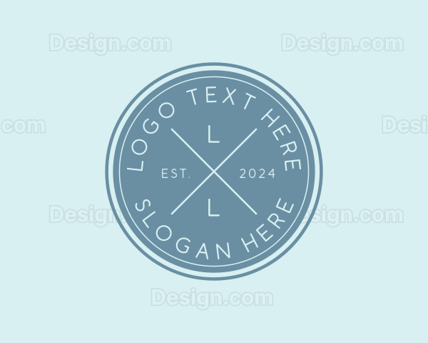 Minimalist Generic Hipster Logo